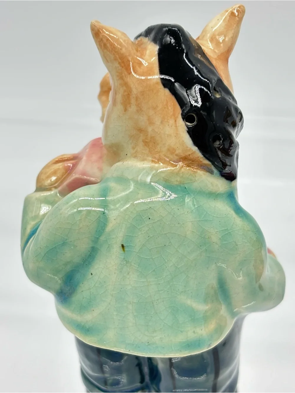 Vintage Japan Anthropomorphic MCM Whimsical Horse Figural Salt Pepper Shaker Set